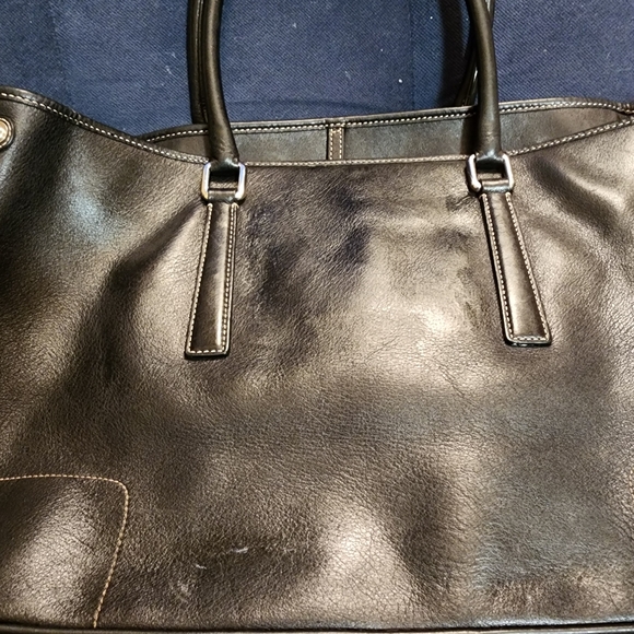 Vintage Coach Hamptons Tote Bag Leather - Picture 4 of 9